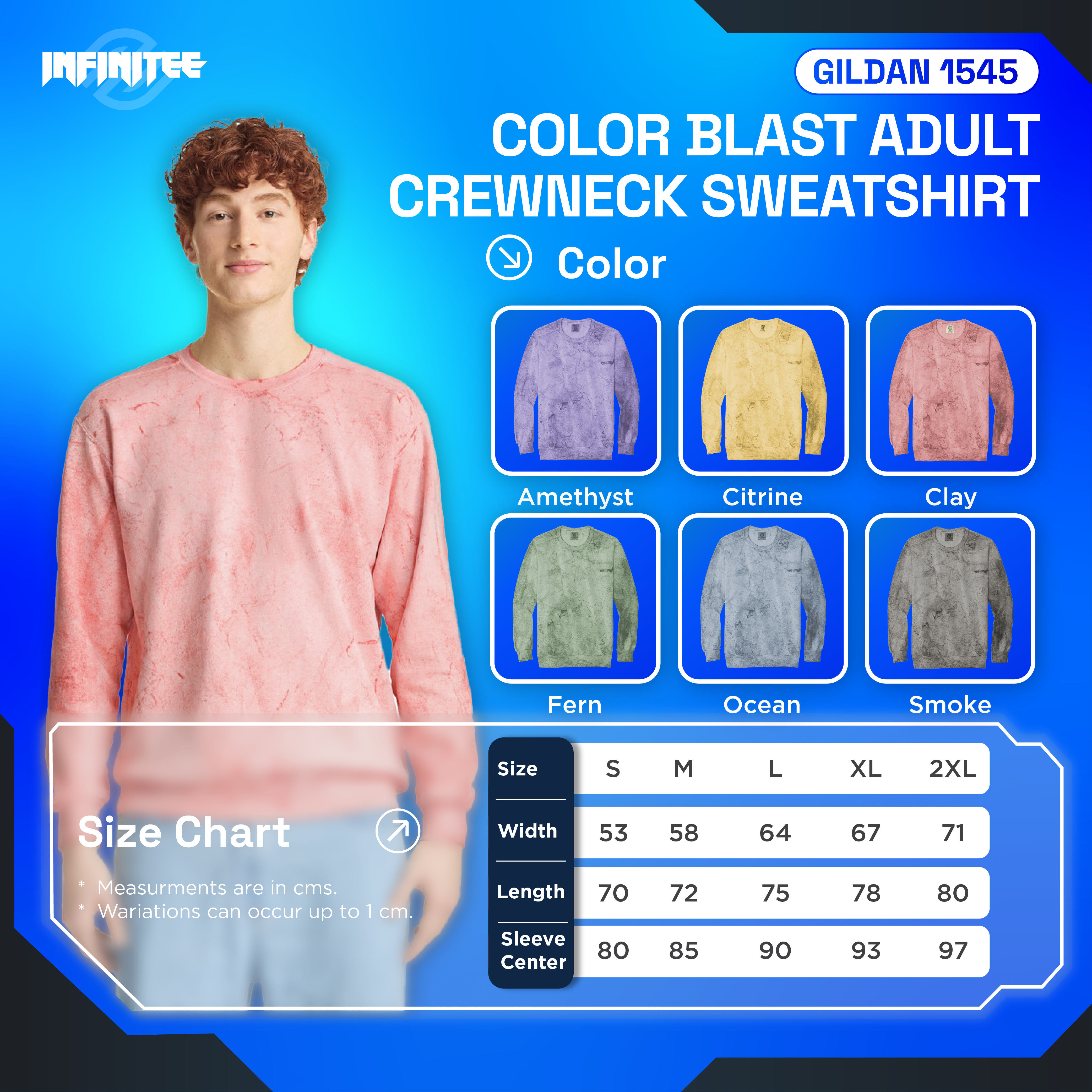 Printing - Sweatshirt Comfort Colors® 1545